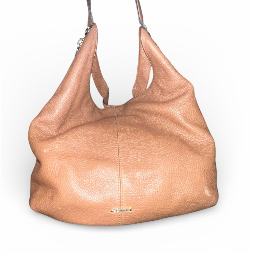 Rebecca Minkoff Tan Leather Hobo Bag.